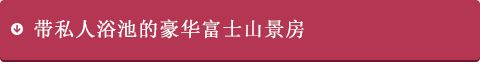 带私人浴池的豪华富士山景房