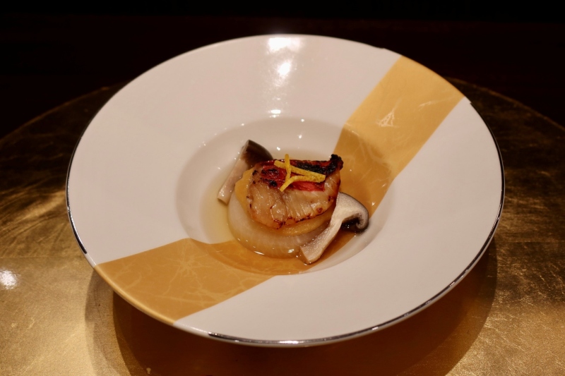 金目鯛の西京焼き　風呂吹き大根