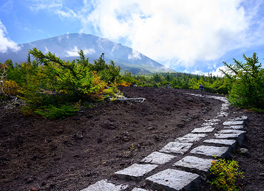 富士山御中道散策